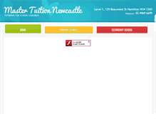 Tablet Screenshot of masternewsolution.com